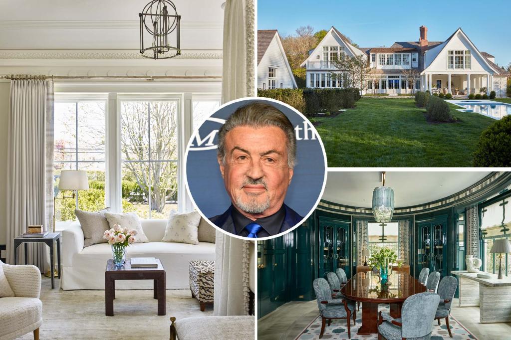 Exclusive | Sylvester Stallone buys a Hamptons mansion for $24.95 million in an all-cash deal