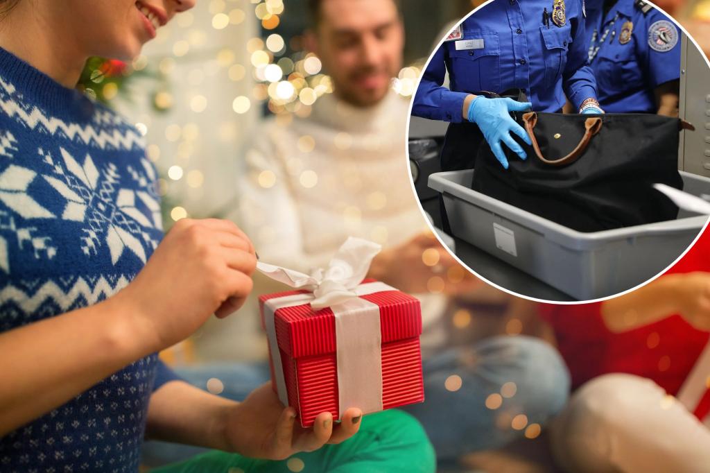 Airport security could stop you if you're traveling with wrapped Christmas presents - here's why